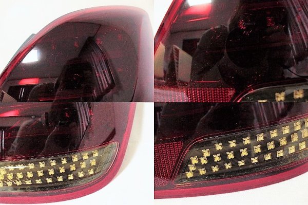 画像4: 18 クラウンマジェスタ フルLEDテール ファイバー仕様 流星ウィンカー インナーブラックラメフレーク塗装 (4)