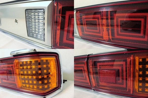 画像4: GZG50 センチュリー 前期 フルLEDテール アクリル仕様 流星ウィンカー対応 (4)