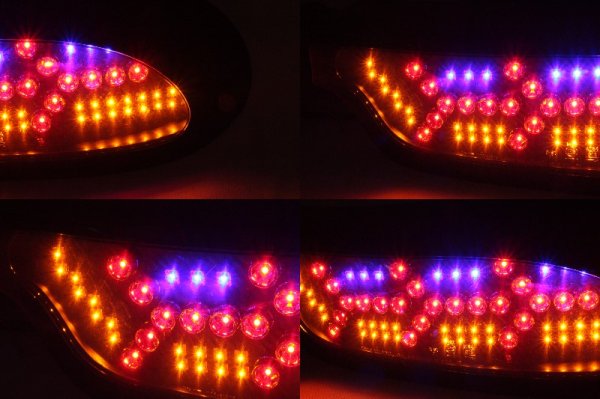 画像4: FD3S RX-7 フルLEDテール ランボルギーニデザイン 流星ウィンカー対応 (4)