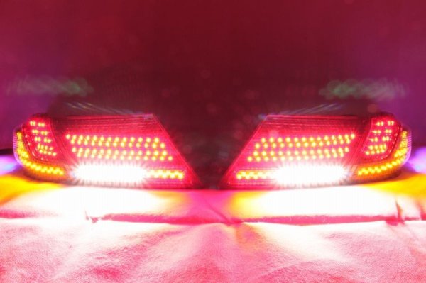 画像7: RB3/4 オデッセイ 前期 フルLEDテール 流星ウィンカー対応 インナーブラックラメフレーク塗装 (7)