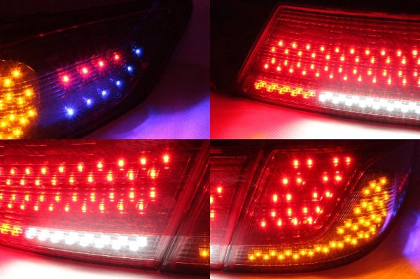 画像5: RB3/4 オデッセイ 前期 フルLEDテール 流星ウィンカー対応 インナーブラックラメフレーク塗装 (5)