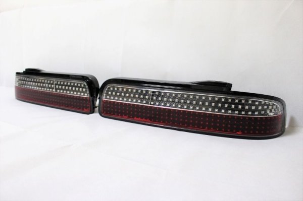 画像7: S13 シルビア フルLEDテールランプ 新品社外テールランプ使用　W流星対応（スモール/ストップ、ウィンカー） (7)