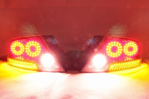 画像7: CT9A ランエボ 7/8/9  フルLEDテール 流星ウィンカー対応 インナーブラックラメフレーク塗装 (7)