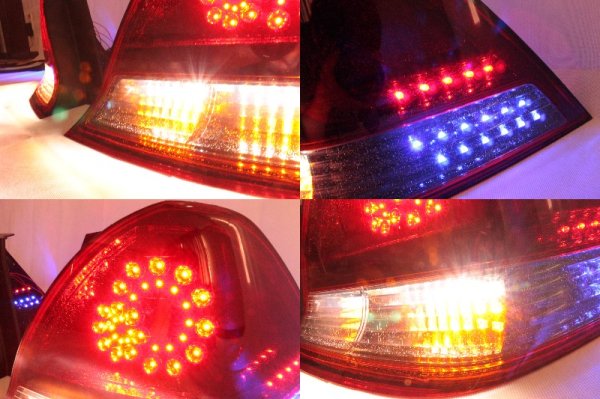 画像4: RB1/2 オデッセイ 前期 フルLEDテール 流星ウィンカー対応 インナーブラックラメフレーク塗装 (4)
