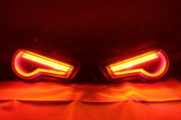 画像10: 86 フルLEDテールランプ 超立体アクリル加工 シーケンシャルウィンカー内蔵 (10)