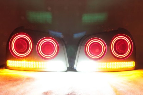 画像10: R34 スカイライン 4ドア セダン フルLEDテール 立体アクリル加工 (10)