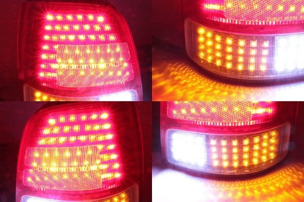 画像6: JA4 トゥデイ 後期 フルLEDテール インナーブラック塗装 (6)