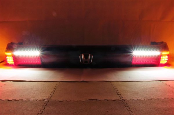 画像2: RR系 エリシオンプレステージ フルLEDテールランプ インナーブラック塗装 (2)