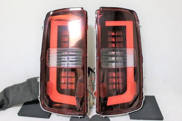 画像9: E51 エルグランド フルLEDロアテール 立体アクリル加工 パワーLED仕様 インナーブラック塗装 (9)