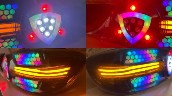 画像8: SE3P RX-8 前期 フルLEDテール ネオピクセル アクリル仕様  インナーブラック (8)
