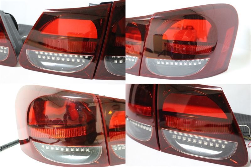 19系 レクサス ＧＳ フルLEDテールランプ 超立体アクリル加工 - LED 