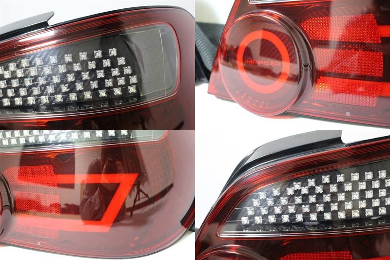 GDB 中期 涙目 インプレッサ フルLEDテール ロゴ入りアクリル加工