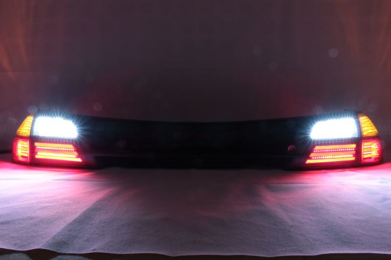 BH レガシィ ワゴン フルLEDテールランプ 立体アクリル加工 インナーブラック塗装 - LED Custom Factory
