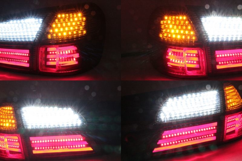 BH レガシィ ワゴン フルLEDテールランプ 立体アクリル加工 インナーブラック塗装 - LED Custom Factory