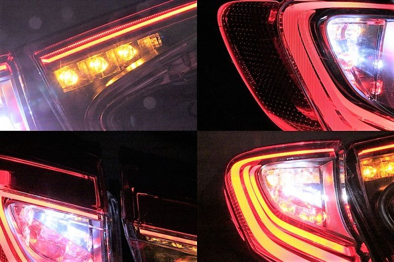 トヨタ C-HR（ZYX10/NGX50）前期用　LEDテールレンズ レッド